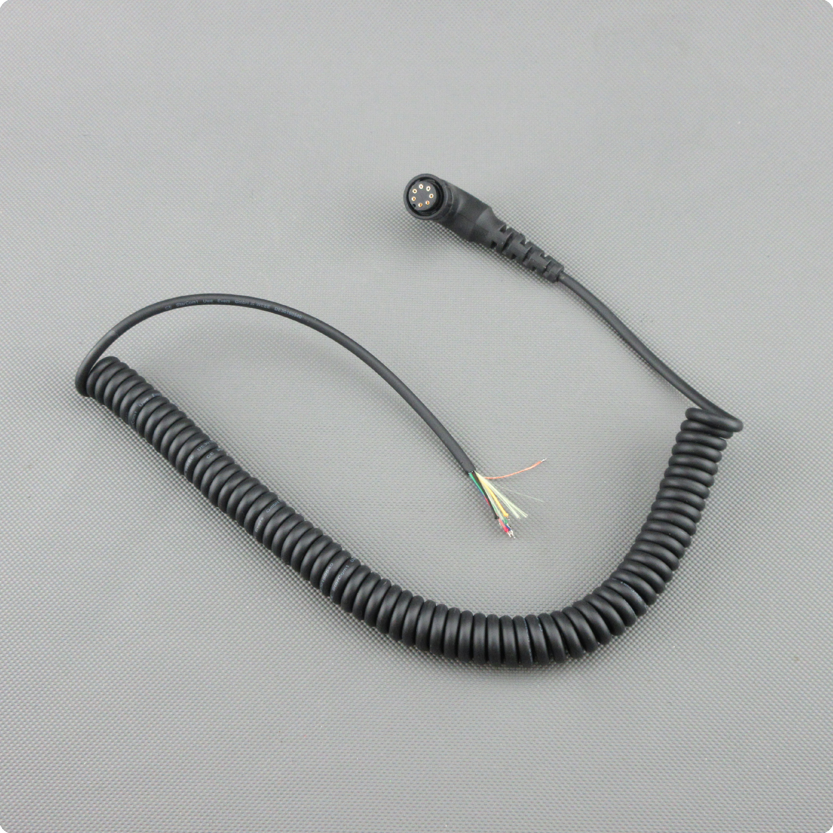 Simrad Rd68 W Simrad® / Shipmate® kompatibles handset THS5 Spiralkabel für RD68 / TR ...