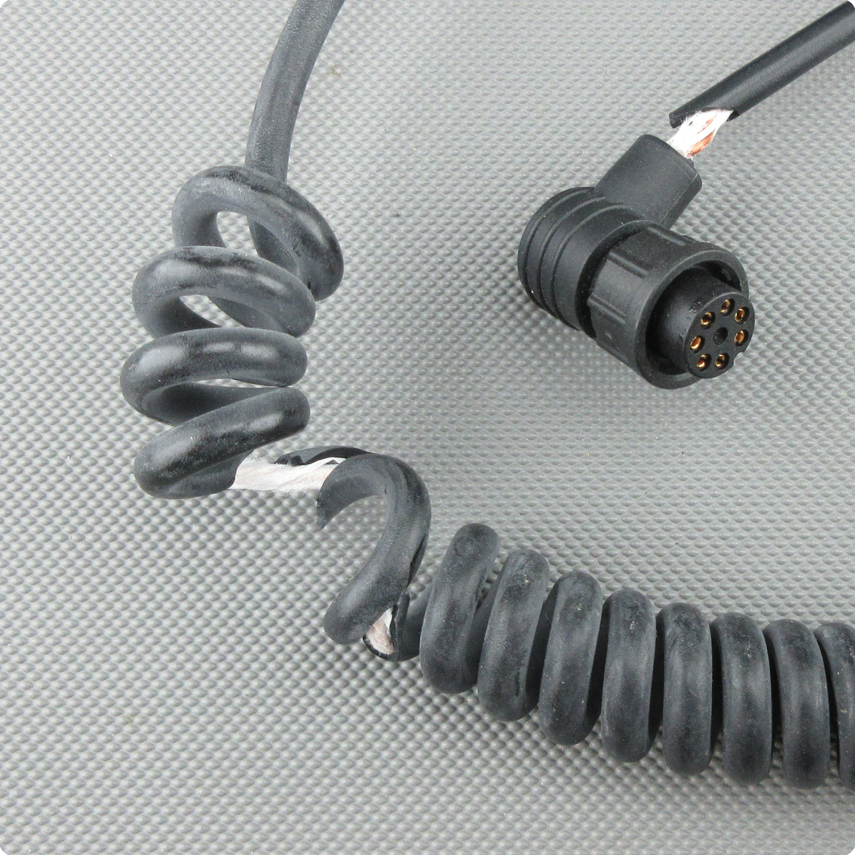 Simrad Rd68 W Simrad® / Shipmate® Compatible Handset THS5 Coiled Cable for RD68 / TR ...
