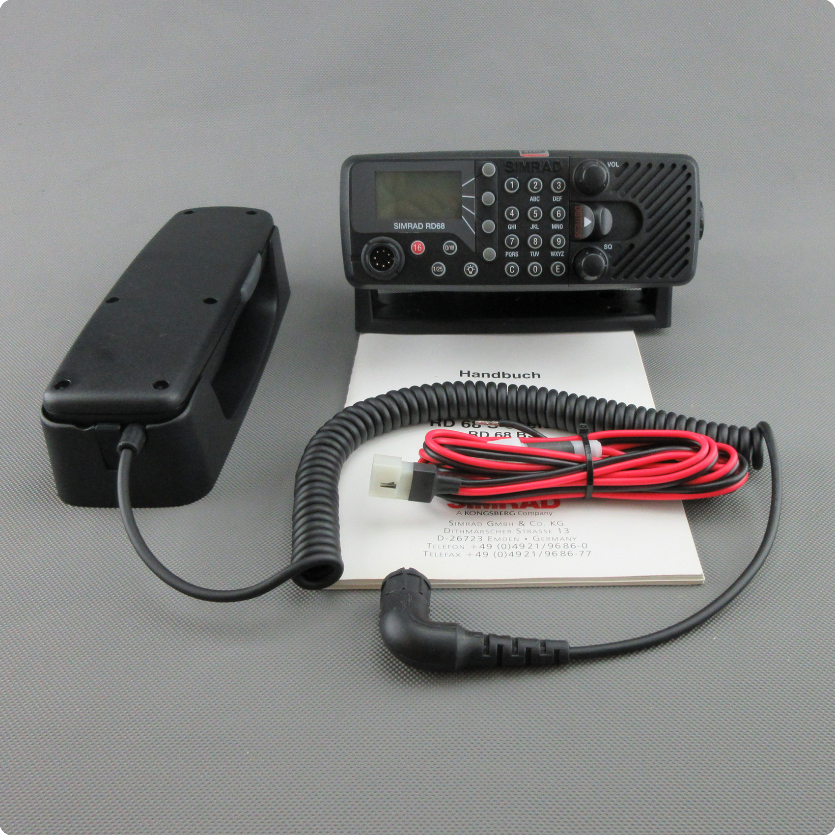 Simrad Rd68 W Simrad® RT68 vhf Seefunkgerät mit THS5 Bedienteil - gebraucht