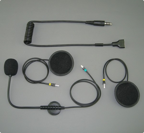 Sparco ® IS-110 kompatibles RacePro SH-006-SE Headset / Jethelm