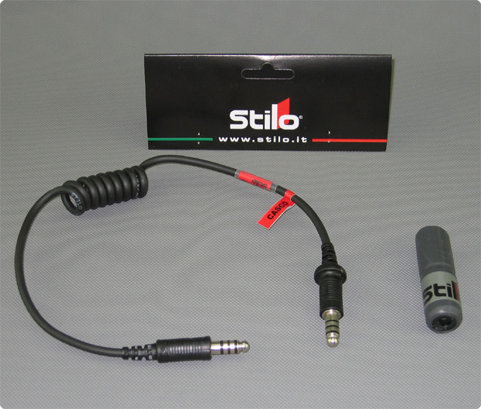 Stilo™ AC0201 Kabel und Stilo™ AC0200 Adapterstecker