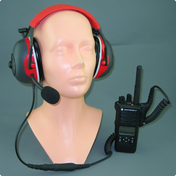 Motorola® DP 4600 komaptibles PTT-/ Funk Headset