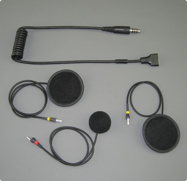 Sparco ® IS-120N und IS-140 kompatibles SH-004-SD Headset / Integralhelm