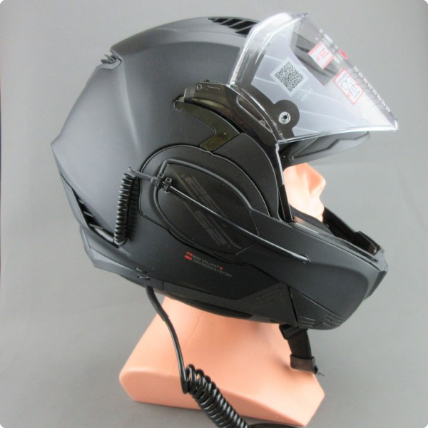Motorradfunk Headset in Systemhelm nachrüsten