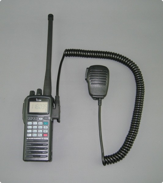 Mikrofon für Icom Flugfunk IC-A20 IC-A24 IC-A15 IC-A6E IC-A3E IC-A22E...