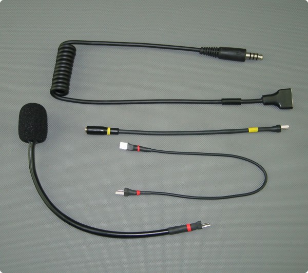 Sparco ® IS-120N und IS-140 kompatibles SH-006-SDI für Ear Headset / Jethelm